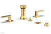 Phylrich RADI Four Hole Bidet Set, Lever Handles 181-61