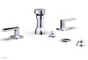 Phylrich RADI Four Hole Bidet Set, Lever Handles 181-61