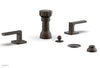 Phylrich RADI Four Hole Bidet Set, Lever Handles 181-61