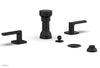 Phylrich RADI Four Hole Bidet Set, Lever Handles 181-61