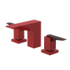 Rubinet Widespread Lav. Set. (less drain) Red