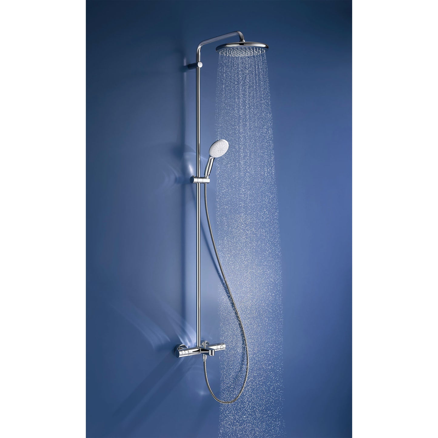 Grohe Tempesta 250 Rain Shower Head, 9 7⁄8" - 1 Spray, 1.75 GPM (6.6 L/min)