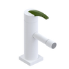 Rubinet Single Control Bidet Fitting (less drain) Matt White