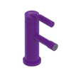 Rubinet Single Control Bidet Fitting (less drain) Purple Haze