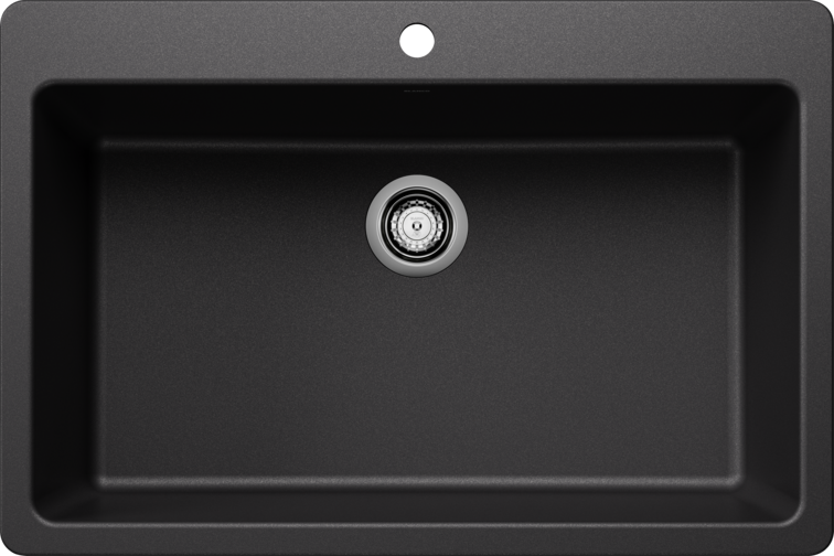 Blanco LIVEN 33 Super Single Silgranit Kitchen Sinks