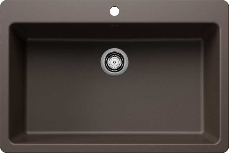 Blanco LIVEN 33 Super Single Silgranit Kitchen Sinks