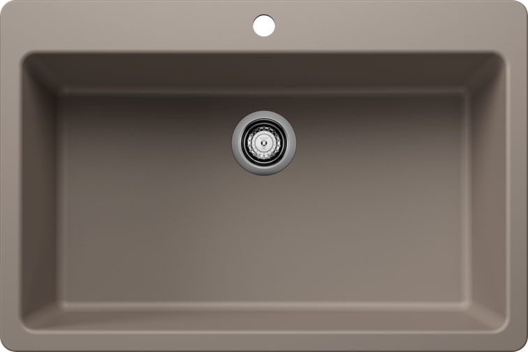 Blanco LIVEN 33 Super Single Silgranit Kitchen Sinks