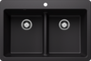 Blanco  LIVEN 33 Equal Double Low Divide Silgranit Kitchen Sinks