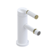 Rubinet Single Control Bidet Fitting (less drain) Matt White