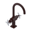 Rubinet Single Hole Dual Handle Lav. Set. (less drain) Bordeaux