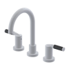 Rubinet Widespread Lav set (less drain) White