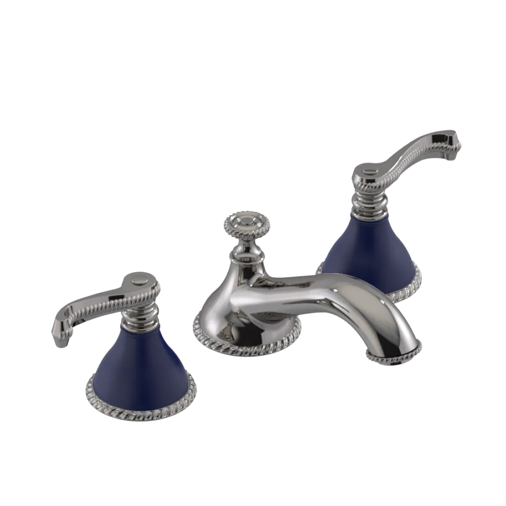 Rubinet Widespread Lav. Set. (less drain) Polished Nickel