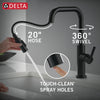 Delta Nicoli Double Bend Spout