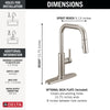 Delta Nicoli Double Bend Spout