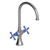 Rubinet Two Handle Single Hole Kitchen Set Polished Nickel