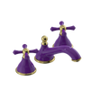 Rubinet Widespread Lav. Set. (less drain) Purple Haze