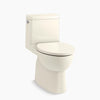 Reach® One-piece compact elongated toilet with skirted trapway, 1.28 gpf - Golzar Home