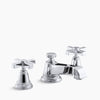 Pinstripe® Pure Widespread bathroom sink faucet with Cross handles, 1.2 gpm