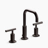 Purist® Widespread bathroom sink faucet with Lever handles, 1.2 gpm