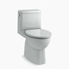 Reach® One-piece compact elongated toilet with skirted trapway, 1.28 gpf - Golzar Home