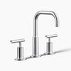 Purist® Widespread bathroom sink faucet with Lever handles, 1.2 gpm