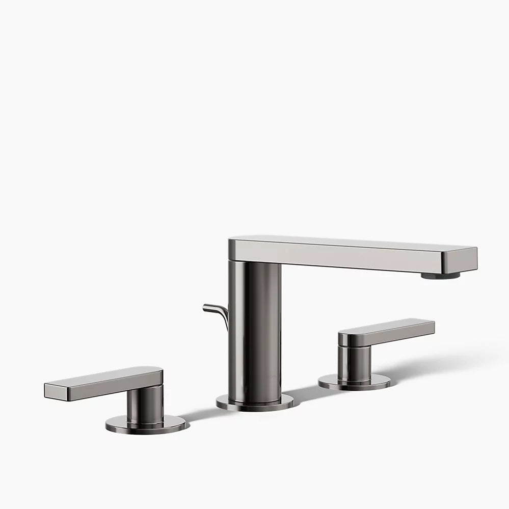 Composed® Widespread bathroom sink faucet with Lever handles, 1.2 gpm