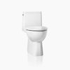 Reach® One-piece compact elongated toilet with skirted trapway, 1.28 gpf - Golzar Home