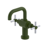 Rubinet Single Hole Dual Handle Lav. Set. (less drain) Green Envy