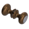 Rubinet Shower Door Knob (set) Tuscan Brass