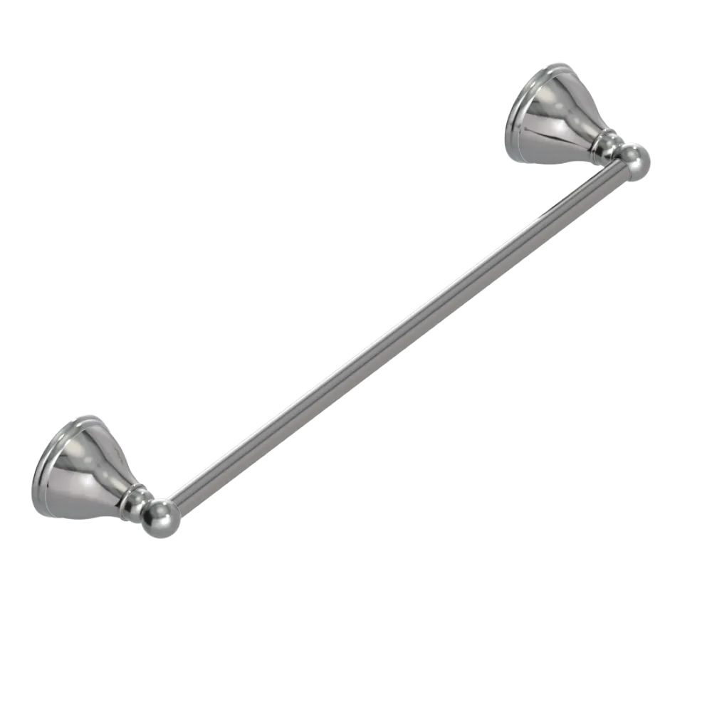Rubinet Towel Bar 24" Polished Nickel