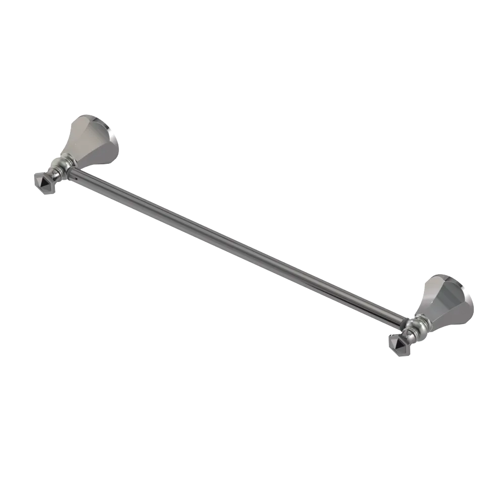 Rubinet Towel Bar 24" Polished Nickel