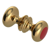 Rubinet Shower Door Knob (set) Gold