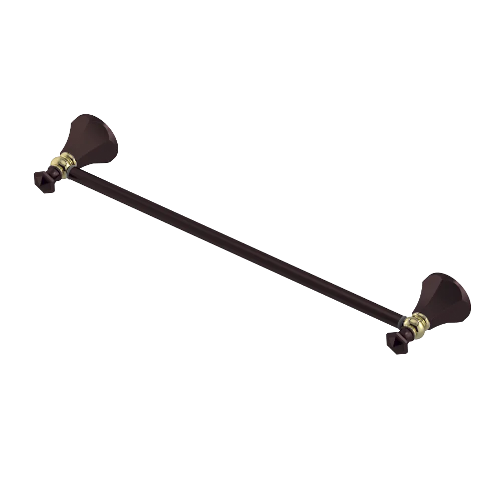 Rubinet Towel Bar 24" Tuscan Brass
