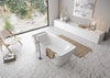 TOTO Flotation Freestanding Square Tub