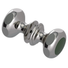 Rubinet Shower Door Knob (set) Polished Nickel