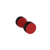 Rubinet Shower Door Knob (set) Red