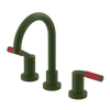 Rubinet Widespread Lav set (less drain) Green Envy