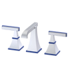 Rubinet Widespread Lav. Set. (less drain) Satin Chrome