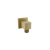 Baril Square wall-mounted supply elbow
