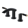 Rubinet Widespread Lav. Set. (less drain) Matt Black