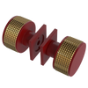 Rubinet Shower Door Knob (set) Maroon
