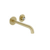 Baril Single lever wall-mounted lavatory faucet (without handle), drain not included