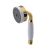 Rubinet 3 Function Hand Held Shower Only Gold