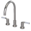 Rubinet Widespread Kitchen Set Polished Nickel