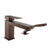 Baril 2-piece tub filler with hand shower