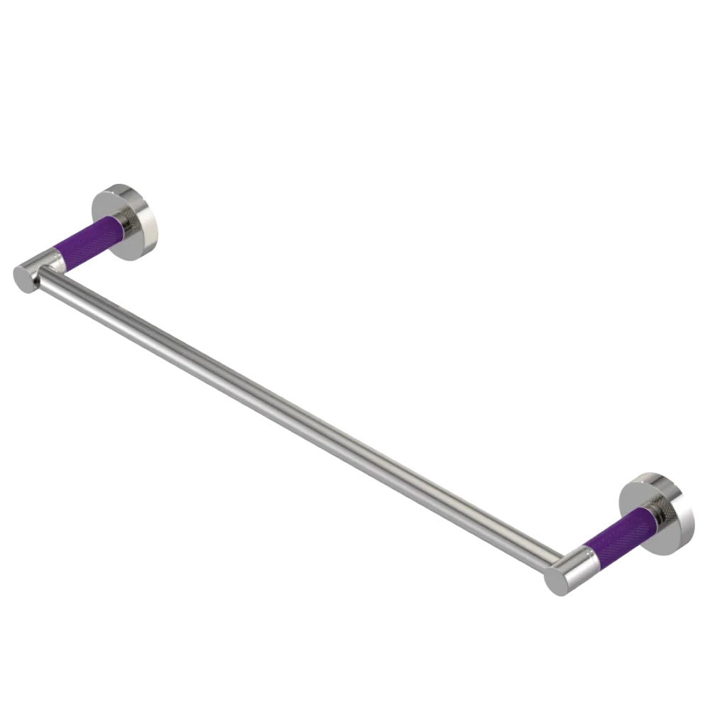 Rubinet Towel Bar 24" Polished Nickel