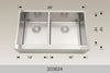 Bosco 203624 32" Stainless Steel Apron-Front (Farmhouse) Kitchen Sink