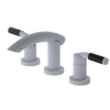 Rubinet Widespread Lav. Set. (less drain) Matt White