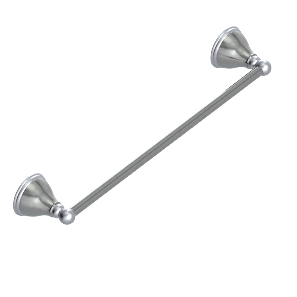 Rubinet Towel Bar 24" Satin Nickel