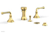 Phylrich BEADED Four Hole Bidet Set 207-60